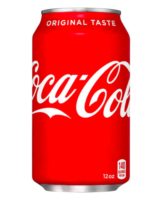 Refreshments - Soda - CocaCola - Can of Coke